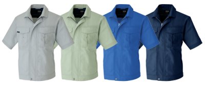 画像6: az1632 半袖ブルゾン（4色） (6)