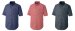 画像3: AZ7825 男女兼用ボタンダウン半袖ギンガムチェックシャツ (3色) (3)