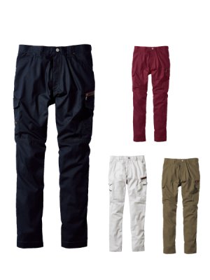 画像17: 56002 ノータックカーゴパンツ (4色) (17)