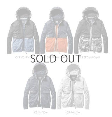 画像4: AC1171【ブルゾンのみ】エアークラフト／長袖(フード収納) (4)