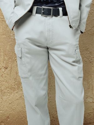 画像4: 51102 ノータックカーゴパンツ (5色) (4)