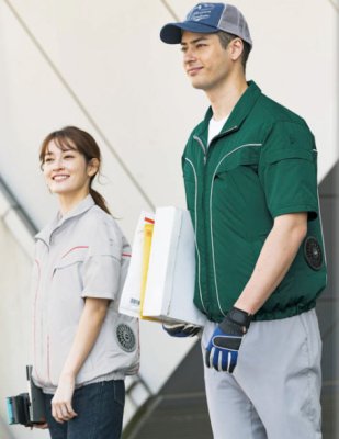 画像8: KU92220【ブルゾンのみ】空調服(R)/半袖 (8)