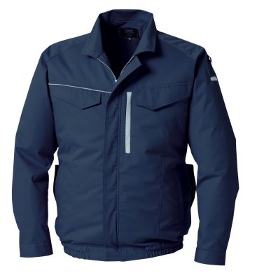 画像6: KU92210【空調服(R)セット】 空調服(R)ブルゾン・ファン・バッテリー(充電器付)/長袖・遮熱 (6)