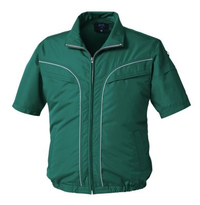 画像2: KU92220【ブルゾンのみ】空調服(R)/半袖 (2)