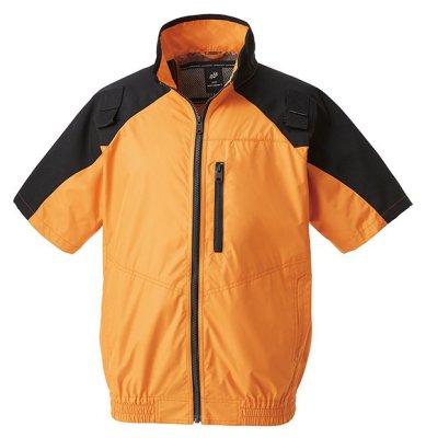 画像2: 268801【セット】エアセンサーブルゾン・ファン・バッテリー(充電器付)/半袖・遮熱(ハーネス) (2)