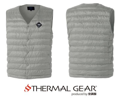 画像3: 【LIバッテリー用】TG22102 発熱防寒ベストTHERMAL GEAR(R)(選べるバッテリー) (3)