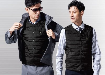 画像2: 【ジーベック】167 ヒーター内蔵ベスト(2色) (2)