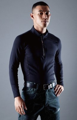 画像2: 482 ジップアップホットインナー(3色) (2)