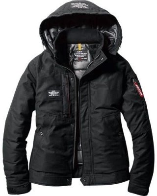 画像3: 8210 防寒ジャケット・大型フード付 (3色) (3)