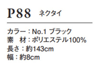 画像3: P88 ネクタイ (1色) (3)