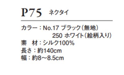 画像3: P75 フォーマルネクタイ (2色) (3)