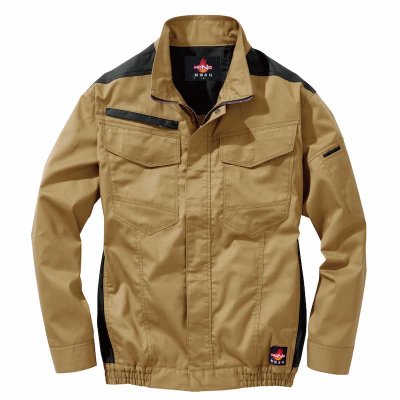 画像2: V4211【セット】ブルゾン・ファン・バッテリー(充電器付)/難燃長袖・フルハーネス (2)