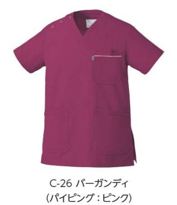 画像4: MZ-0018A スクラブ・男女兼用 (8色) (4)