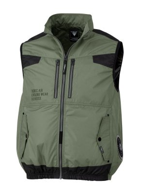 画像3: XE98030【ブルゾンのみ】ジーベック空調服(R)／遮熱ベスト・サイドファン (3)