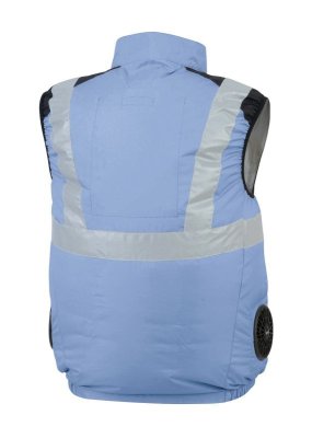 画像4: XE98025【ブルゾンのみ】ジーベック空調服(R)/反射ベスト・サイドファン (4)