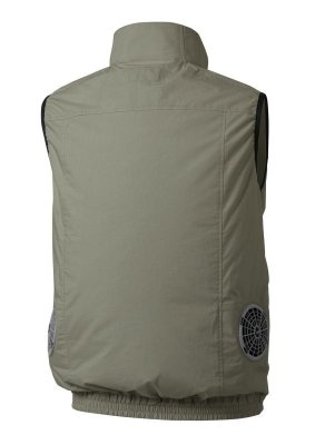 画像6: KU92300【空調服(R)セット】 空調服(R)ブルゾン・ファン・バッテリー(充電器付)／ベスト・綿100% (6)