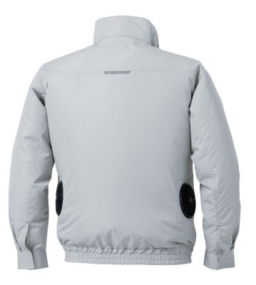 画像6: KU92350【空調服(R)セット】 空調服(R)ブルゾン・ファン・バッテリー(充電器付)／長袖・エコディア (6)