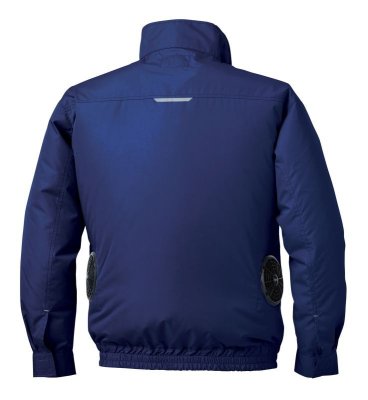画像8: KU92350【空調服(R)セット】 空調服(R)ブルゾン・ファン・バッテリー(充電器付)／長袖・エコディア (8)