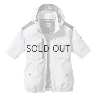 画像6: AC1156【ブルゾンのみ】エアークラフト／遮熱半袖(フルハーネス) (6)