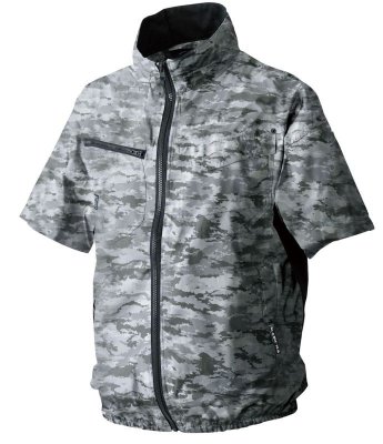 画像9: 05301【セット】S-AIRブルゾン・ファン・バッテリー(充電器付)／半袖・遮熱 (9)