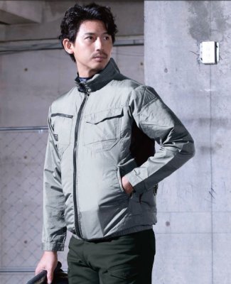 画像14: 05300【ブルゾンのみ】S-AIRネオスタンダードエア／長袖・遮熱 (14)