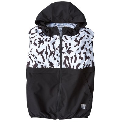 画像5: V3309【セット】ブルゾン・ファン・バッテリー(充電器付)／バイカラーフードベスト (5)