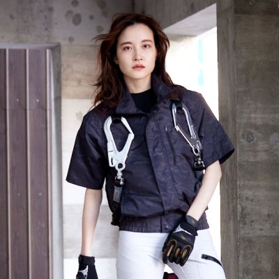 画像3: V5577【ブルゾンのみ】快適ウェア／半袖・フルハーネス (3)