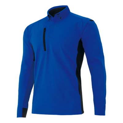 画像4: az10612 長袖ポロシャツ(ストレッチ) (5色) (4)