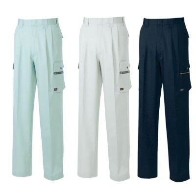 画像5: SW891 ツータックカーゴパンツ・夏 (3色) (5)