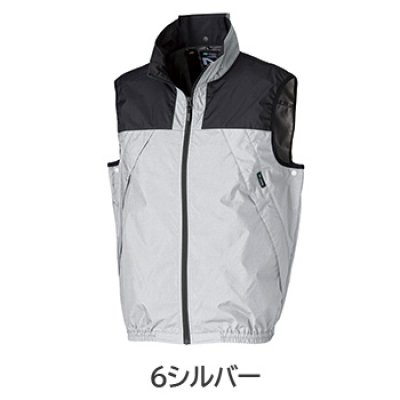 画像4: NC1122【ブルゾンのみ】NSP空調服(R)／ベスト(上部ファン)・スーパーチタン (4)