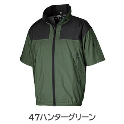 画像7: ND1122【ブルゾンのみ】NSP空調服(R)/半袖(上部ファン)・スーパーチタン (7)
