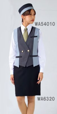 画像2: WA54010 レディースベスト (1色) (2)