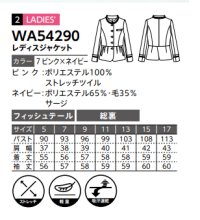 画像1: WA54290 レディースジャケット (1色)