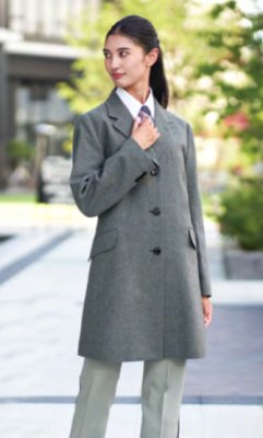 画像6: W55080 レディースチェスターコート (3色) (6)