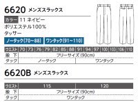 画像1: 6620 メンズスラックス (1色)