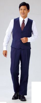 画像2: G822 メンズアジャスタースラックス (1色) (2)