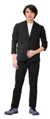 画像7: az162 ストレッチパンツ・男女兼用 (3色) (7)