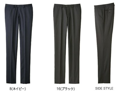 画像3: FP6030M メンズスリムストレッチパンツ (2色) (3)
