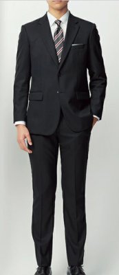 画像4: FP6030M メンズスリムストレッチパンツ (2色) (4)