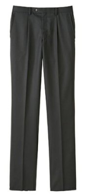 画像2: FP6029M メンズワンタックストレッチパンツ (2色) (2)