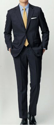 画像4: FP6029M メンズワンタックストレッチパンツ (2色) (4)