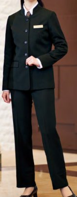 画像5: WPJ825 レディースニットスラックス (2色) (5)