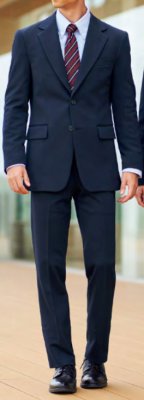 画像4: PJ820 メンズニットスラックス (2色) (4)