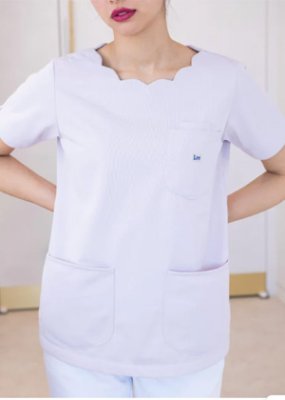 画像14: LMS43002 レディーススクラブ (4色) (14)