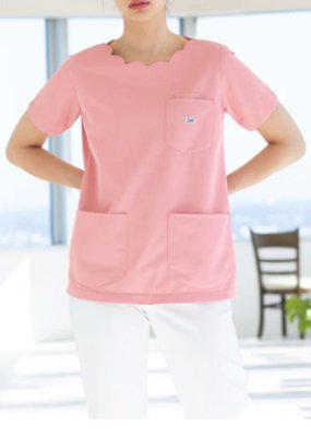 画像11: LMS43002 レディーススクラブ (4色) (11)