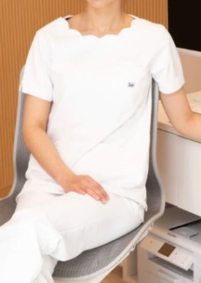 画像13: LMS43002 レディーススクラブ (4色) (13)