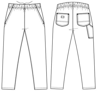 画像8: LMP69001 ユニセックスパンツ (4色) (8)