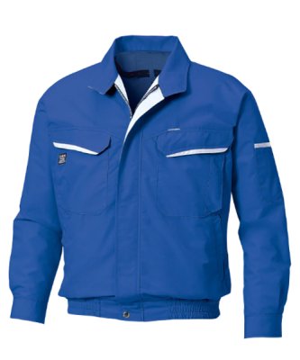 画像5: KU90470【空調服(R)セット】空調服(R)ブルゾン・ファン・バッテリー(充電器付)/長袖・ブロード (5)