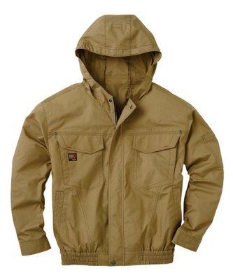 画像4: KU91410【ブルゾンのみ】空調服(R)/長袖(フード)・綿100% (4)