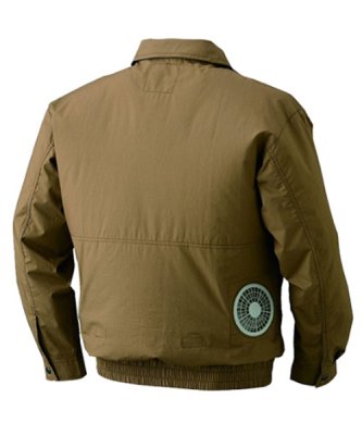 画像5: KU91400【空調服(R)セット】 空調服(R)ブルゾン・ファン・バッテリー(充電器付)/長袖・綿100% (5)